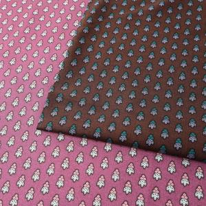 ソレイアード ラ・プティット・ムーシュ シーチング 50cm単位 | 切売り 切り売り 生地 布 布地 コットン100％