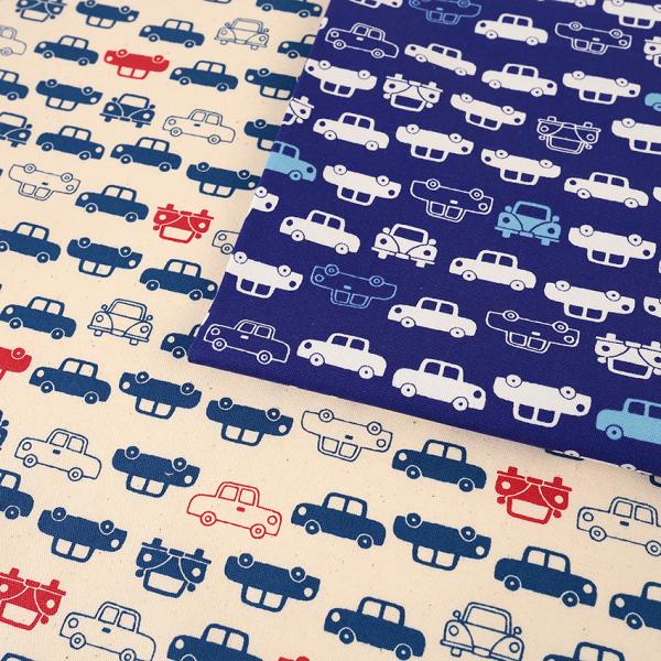 Simply palette 車 オックス 50cm単位 | 切売り 切り売り 生地 布 布地 コッ...