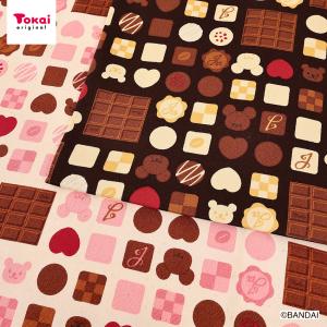 生地 布 くまのがっこう チョコレート オックス 50cm単位 | 切売り 切り売り 布地 くまがく キャラクター
