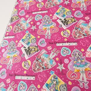 生地 布 名探偵プリキュア! オックス 50c...の詳細画像1