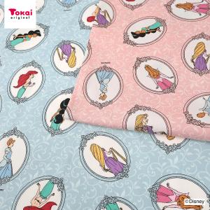 生地 布 ディズニー プリンセス オックス 50cm単位 | 切売り 切り売り 布地 キャラクター かわいい コットン100％ 入園 入学 女の子 男の子