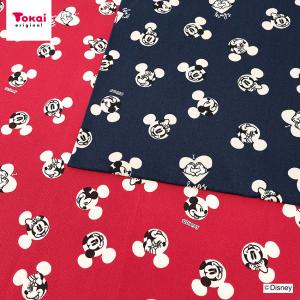 生地 布 ディズニー ミッキー&amp;ミニー シェイプフレーム オックス 50cm単位 | 切売り 切り売り 布地 キャラクター ミッキーマウス かわいい