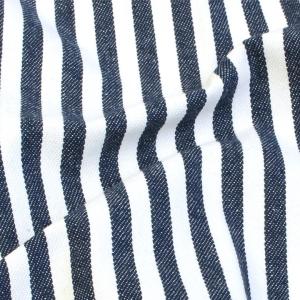先染めストライプ 約8mm デニム調(50cm単...の商品画像