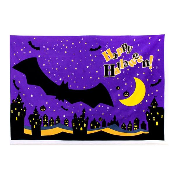ハロウィンパネル オックス（カットクロス）｜ハロウィーン デコレーション 飾り付け壁紙 撮影背景 パ...