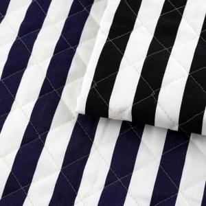 プディング ストライプ ダークカラー オックスキルト