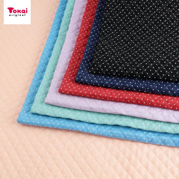 ドットシーチングキルト（50cm単位）｜ゆめふわ ゆめかわ パステルカラー 切売り 切り売り 生地 ...