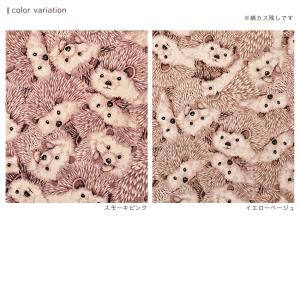 ハリネズミ柄 綿麻キャンバス 50cm単位|切...の詳細画像5
