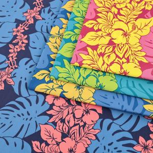 レア‼️【ハワイアン柄】ハイビスカス柄 阪神 Ｌ 本文必読‼️【値下げ不可】 ハワイアン生地サンプル ハイビスカス柄 KH-608 : emika - 通販