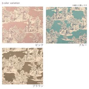 線描き風景柄 綿麻キャンバス 50cm単位|切...の詳細画像5