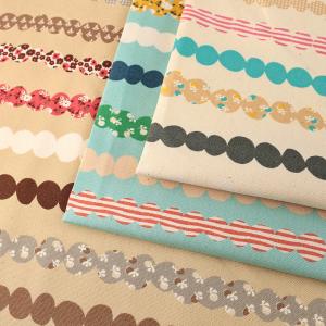 若山雅子American Country 23thパネル生地10ベージュdesigned byMasako
