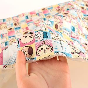 ちいかわ ブロック柄 オックスキルト 50cm...の詳細画像4