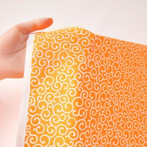 蛍光プリント 唐草 シーチング 50cm単位 ...の詳細画像4