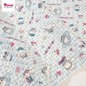 サンリオ シナモロール ポップ オックスキルト 50cm単位 | 切売り 切り売り 生地 布 布地 キルティング