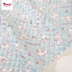 サンリオ シナモロール マシュグミ オックスキルト 50cm単位 | 切売り 切り売り 生地 布 布地 キルティング