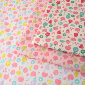 プチフルーツ 顔料プリント スケア 50cm単位 | 切売り 切り売り 生地 布 布地 薄手 薄地 コットン100％