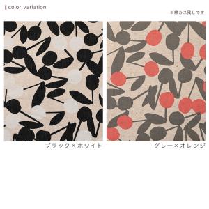 Cherry POM POM 綿麻キャンバス ...の詳細画像5