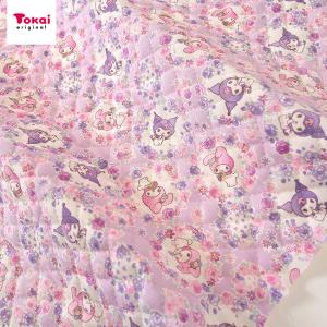 サンリオ ソノピエナ×マイメロクロミ オックスキルト 50cm単位 | 切売り 切り売り 生地 布 布地 キルティング キャラクター