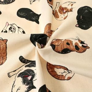 猫柄 オックス 50cm単位 | 切売り 切り...の詳細画像2