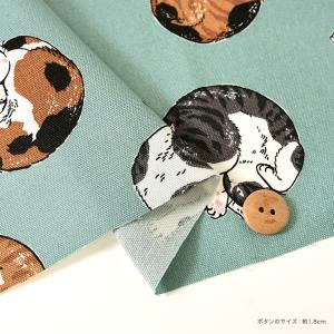 猫柄 オックス 50cm単位 | 切売り 切り...の詳細画像3