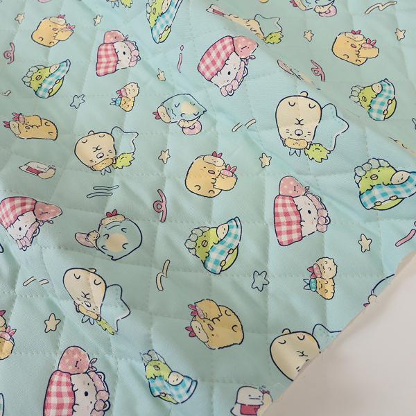 すみっコぐらし 夢みる柄 オックスキルト 50cm単位 | 切売り 切り売り 生地 布 布地 キルテ...