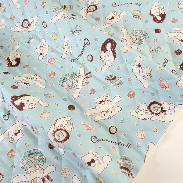 サンリオ シナモロール スイーツ柄 オックスキルト 50cm単位 | 切売り 切り売り 生地 布 布...