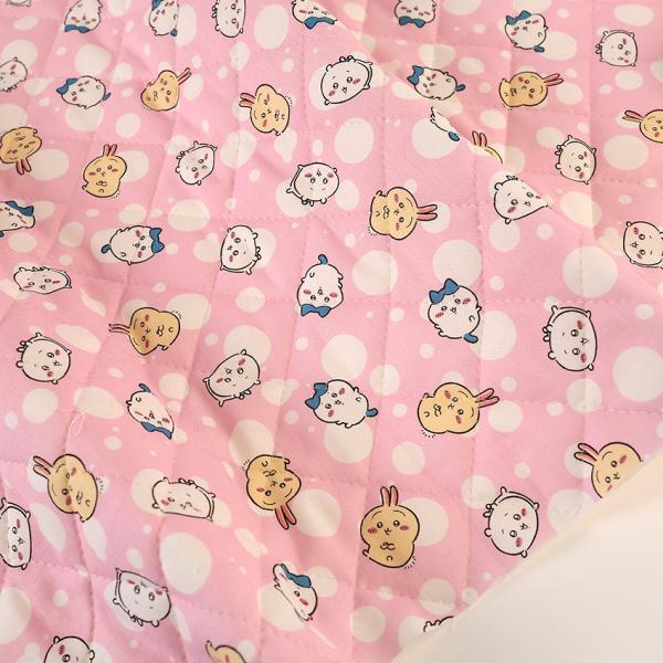 ちいかわ ドット柄 シーチングキルト 50cm単位 | 切売り 切り売り 生地 布 布地 キルティン...