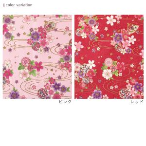 和柄 金ラメ毬柄 シーチング 50cm単位 |...の詳細画像5