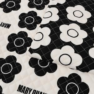 生地 布 マリークワント デイジー オックスキルト 50cm単位 | 切売り 切り売り 布地 マリクワ キルティング