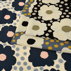 生地 布 う早この布 あられ リップル 50cm単位 | 切売り 切り売り 布地 花柄 フラワー柄 うさこの布