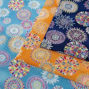 生地 布 花火柄 リップル 50cm単位 | 切売り 切り売り 布地 和風 和調 和柄 ゆかた じんべい かわいい