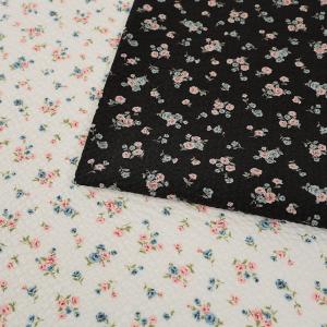 生地 布 小花柄 リップル 50cm単位 | 切売り 切り売り 布地 花柄 フラワー柄 小柄 涼しい じんべい ゆかた