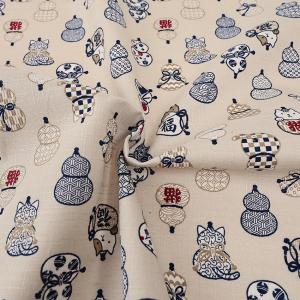 生地 布 福福 猫ひょうたん サザンクロス 5...の詳細画像2