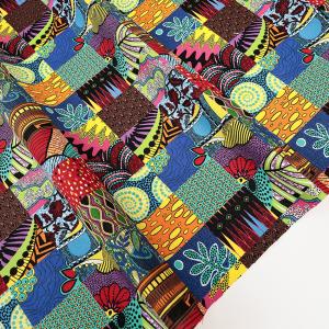 生地 布 アフリカンテイスト AP62806-1 シーチング 50cm単位 | 切売り 切り売り 布地 アフリカンプリント風 民族風