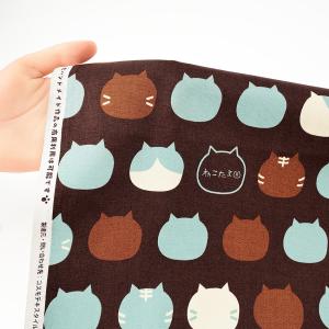 生地 布 ねこたま オックス 50cm単位 |...の詳細画像4