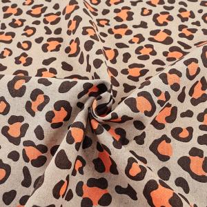 生地 布 NEON LEOPARD 綿麻キャン...の詳細画像2