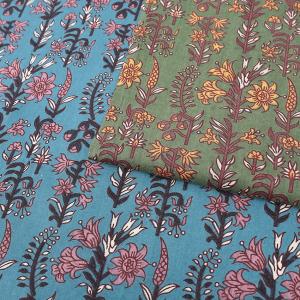 生地 布 インド シーチング プリント C 50cm単位 | 切売り 切り売り 布地 コットン100％ インド綿 インドプリント