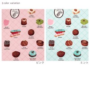 生地 布 チョコスイーツ柄 オックス 50cm...の詳細画像5