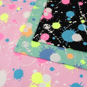 生地 布 neon Splash オックス 50cm単位 | 切売り 切り売り 布地 ネオン スプラッシュ ネオンカラー 蛍光色 蛍光カラー