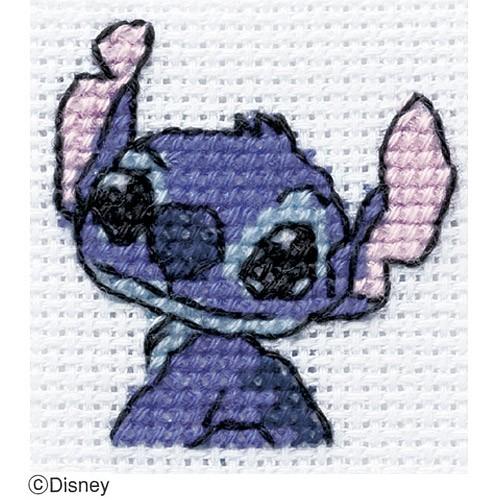 刺繍 キット オリムパス Disney ストラップ スティッチ 横