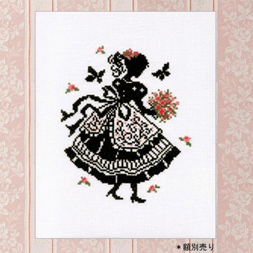 刺繍 キット オリムパス オノエ・メグミ 少女のステッチ 花束