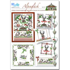 刺繍 図案集 Lindner Alpengliick Alpine Happiness