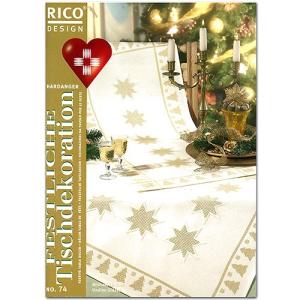 刺繍 図案集 RICO FESTLICHE Tischdekoration No.74