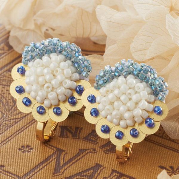 刺繍 キット トーホー ビーズ・デコ刺しゅう メゾン ド ブロドゥリ ビーズ刺繍アクセサリーキット ...