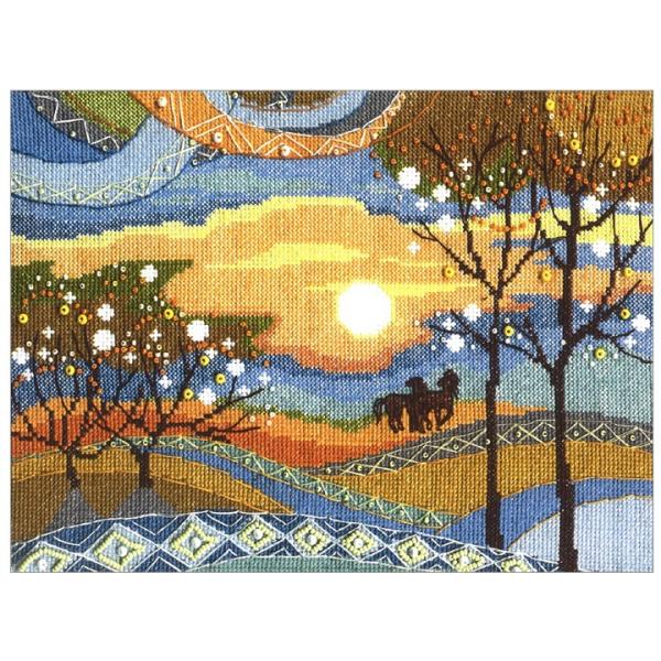 刺繍 輸入キット Charivna Marvellous evening（素晴らしい夜）