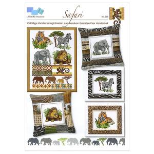 刺繍 図案集 Lindner Safari