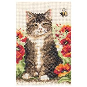 刺繍 Cat And Bee 輸入キット