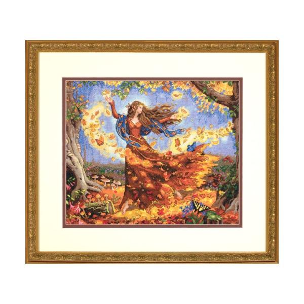 刺繍 ディメンジョン Fall Fairy 秋の妖精 70-35262｜ クロスステッチ キット 落...