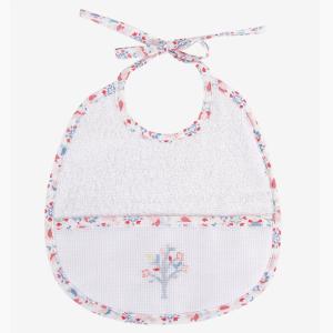 刺繍 DMC BABY BIB FORK 3ヶ月用 RS2645 クロスステッチキット ベビービブ 初心者 贈り物 簡単