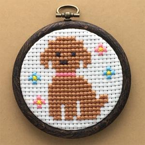 ハンドメイド クロスステッチ刺繍 楽天市場】【スーパーSALE】 刺しゅうキット 『ぬりえみたい
