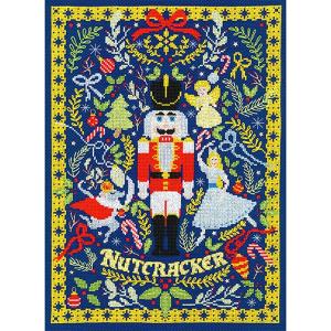 輸入刺繍キット Bothy Threads XX17 The Christmas Nutcracker クリスマス くるみ割り人形 | 刺繍キット クロスステッチ キット ナッツクラッカー 兵隊人形｜shugale1